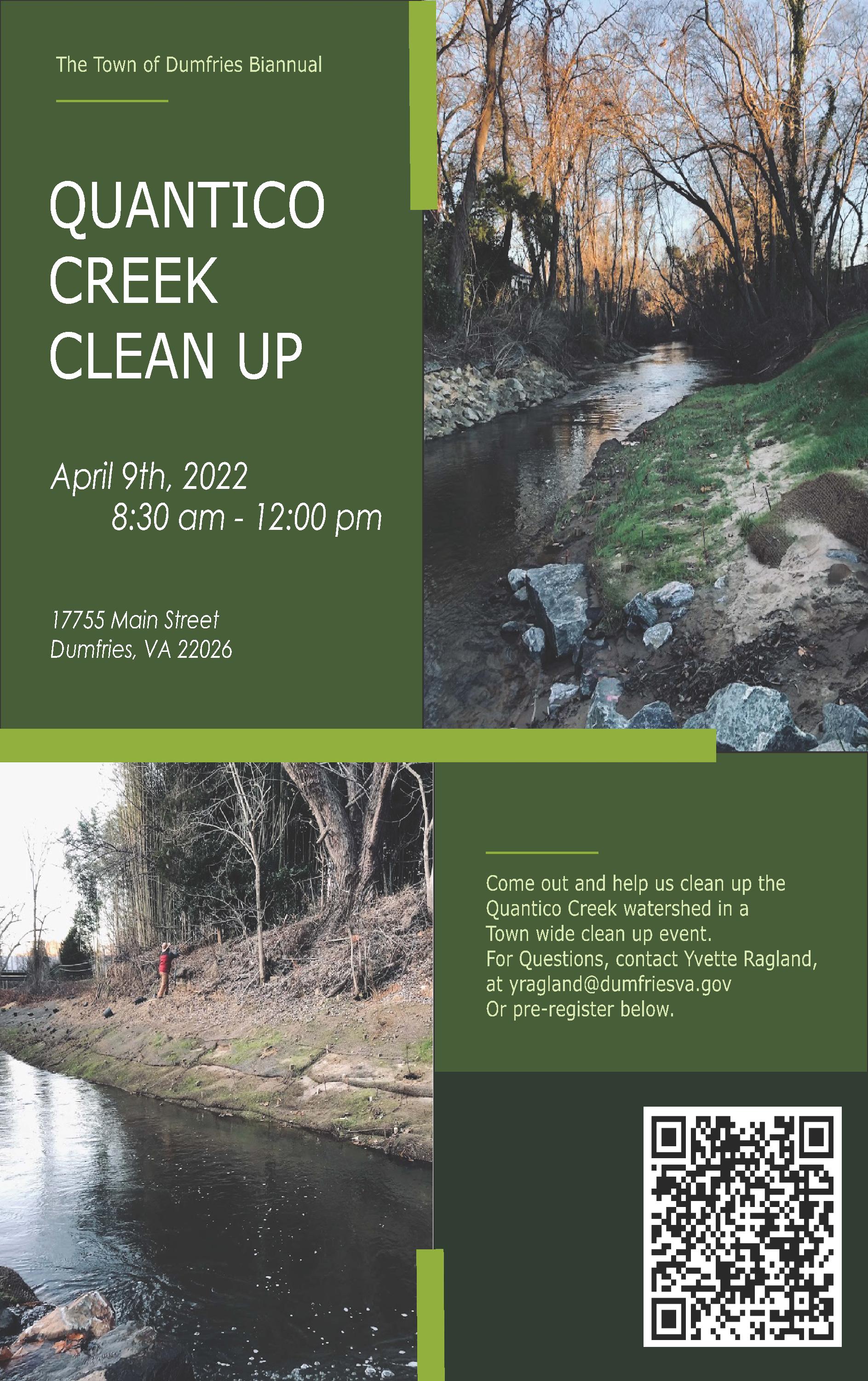 04-09-2022 Quantico Creek Clean up Flyer